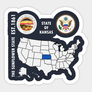 State of Kansas Sticker